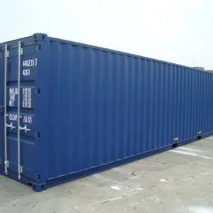 40′ High Cube Double‑Door New Container